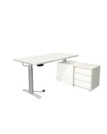 Steh-Sitztisch Move 1 Style mit Sideboard