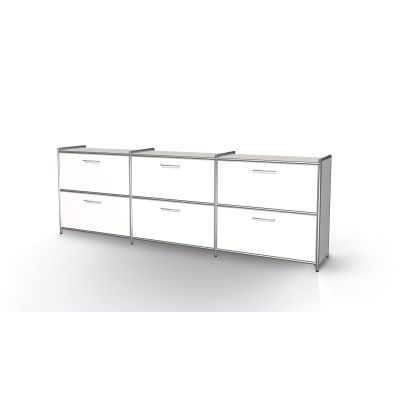 Sideboard Artline, 3 Elemente (6 Schubfächer)