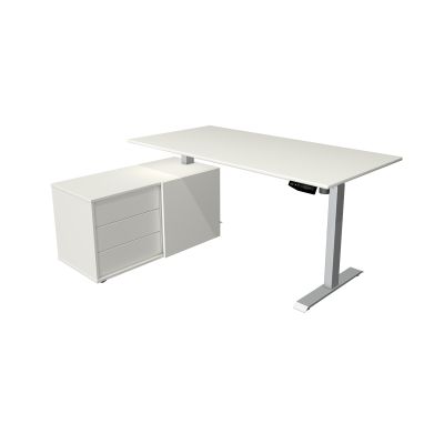 Steh-Sitztisch Move 1 mit Sideboard