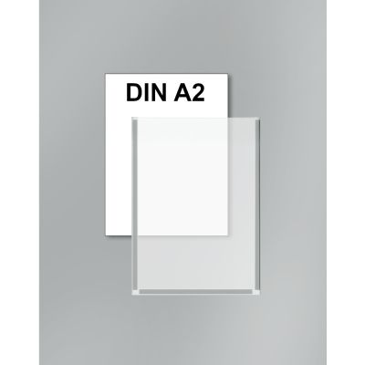 Plakattasche DIN A2 für Info-Ständer und Metropol